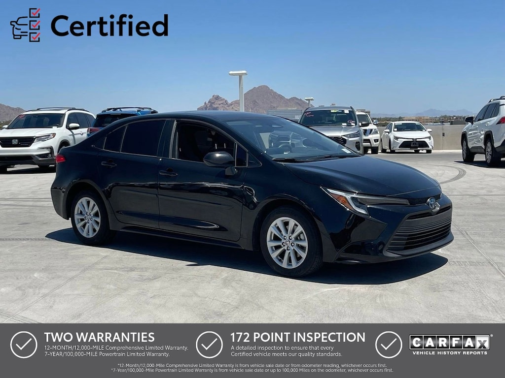 Certified 2023 Toyota Corolla Hybrid LE Sedan