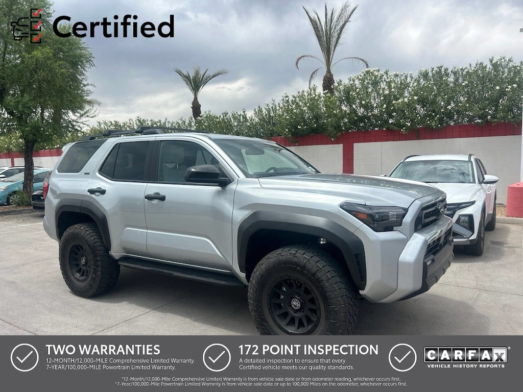 Certified 2025 Toyota 4Runner SR5 SUV