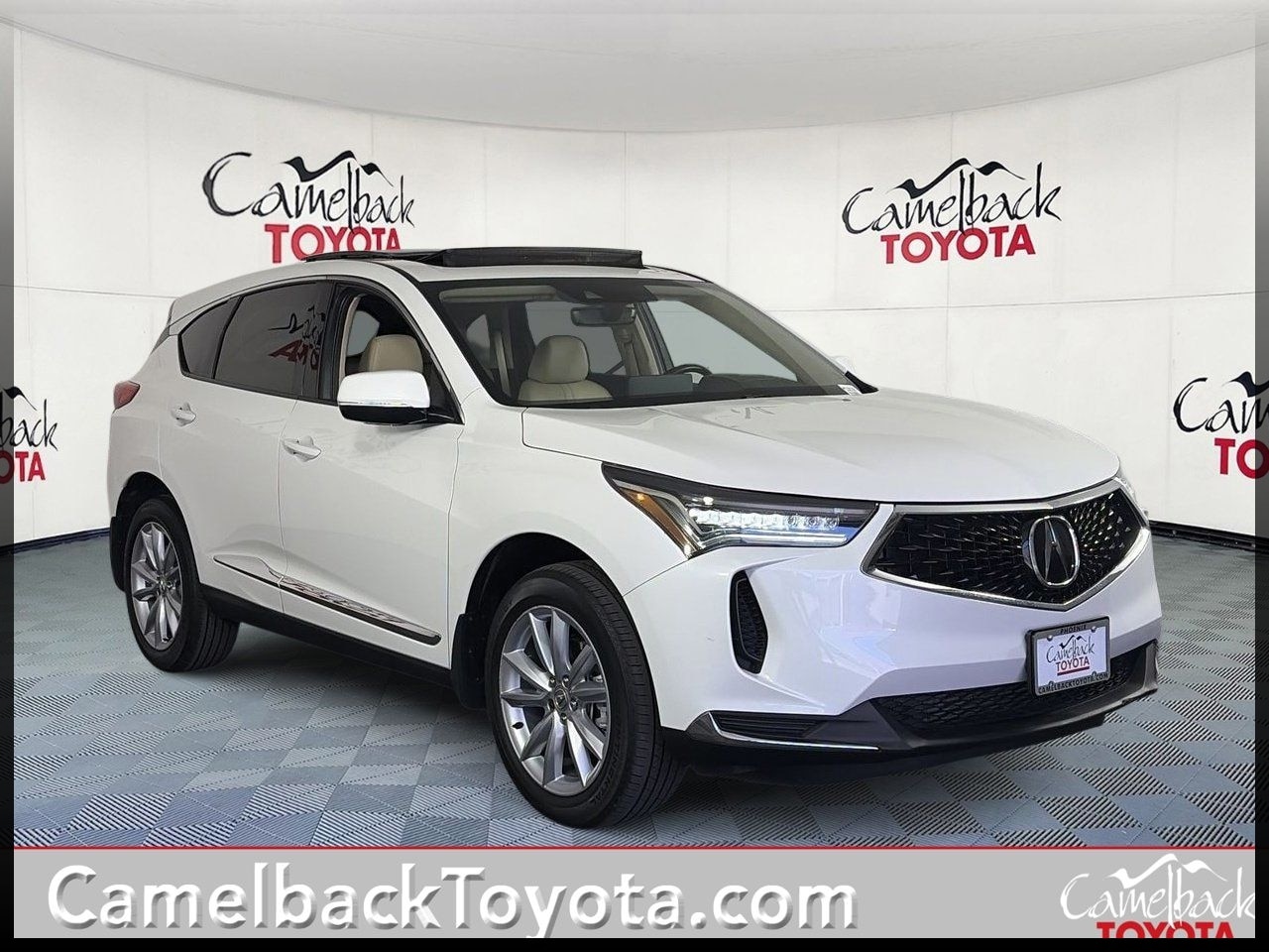 Platinum White Pearl 2023 Acura RDX SUV / Crossover All-Wheel Drive Automatic