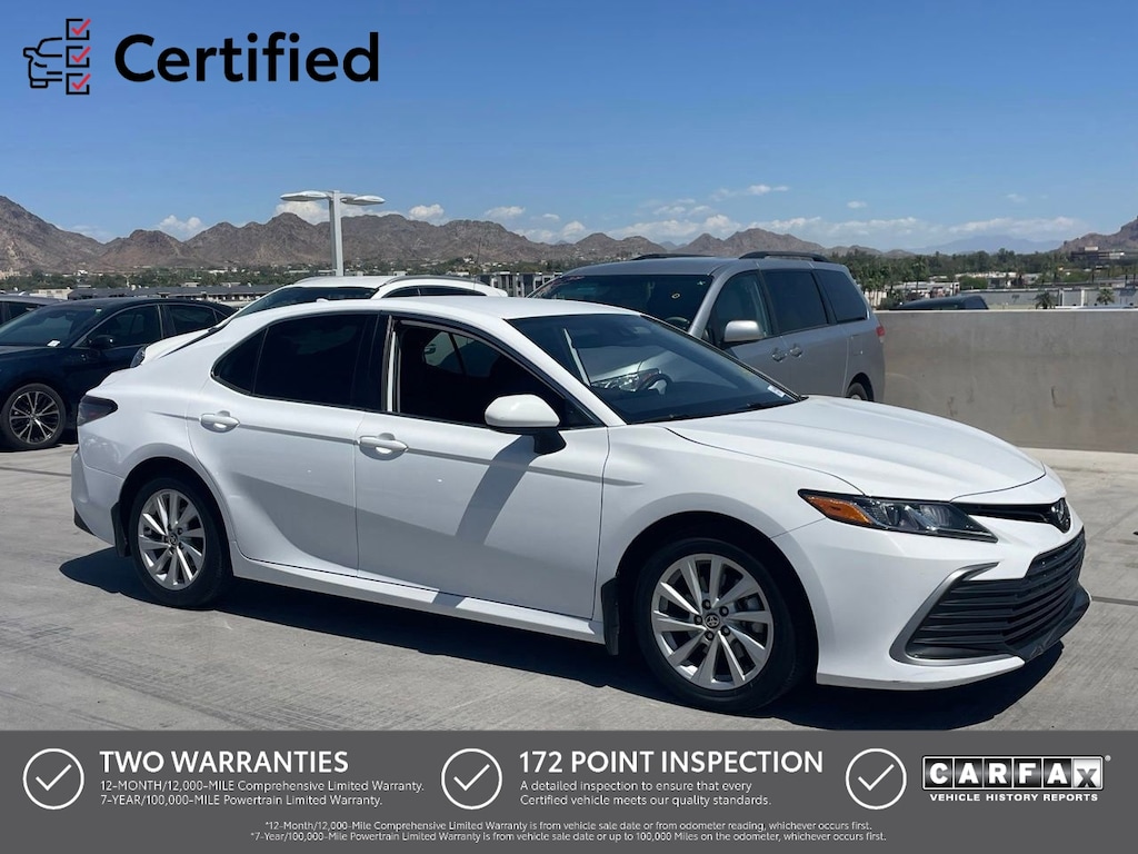 Certified 2024 Toyota Camry LE Sedan