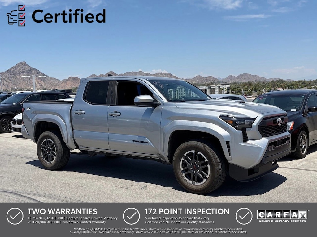 Certified 2025 Toyota Tacoma TRD Sport Truck Double Cab