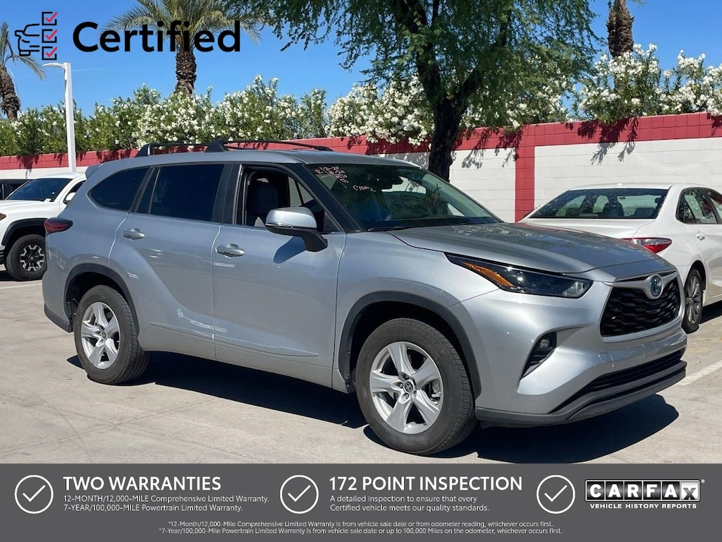 Certified 2023 Toyota Highlander Hybrid LE SUV