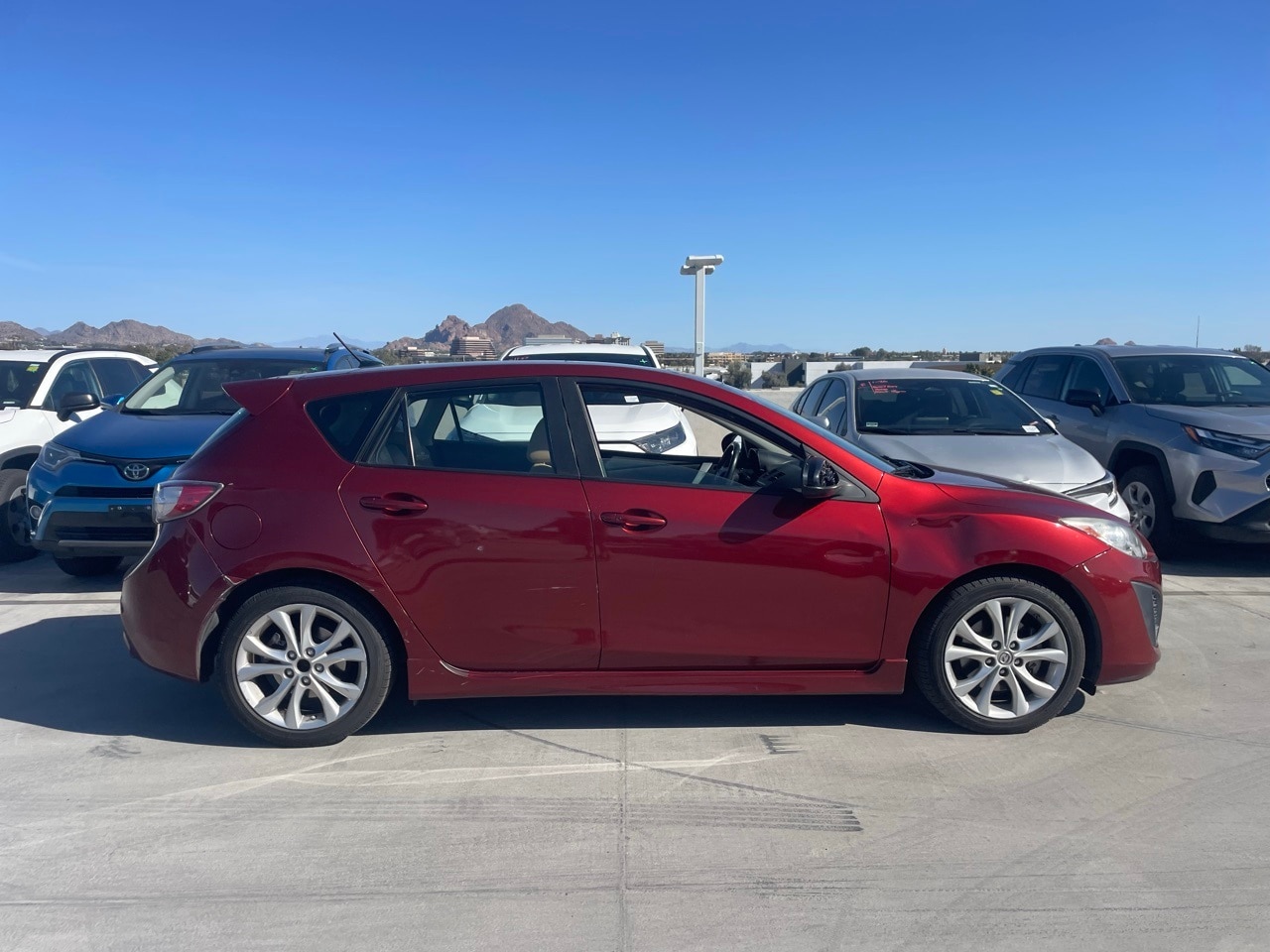 Used 2010 Mazda MAZDA3 s Sport with VIN JM1BL1H6XA1312031 for sale in Phoenix, AZ