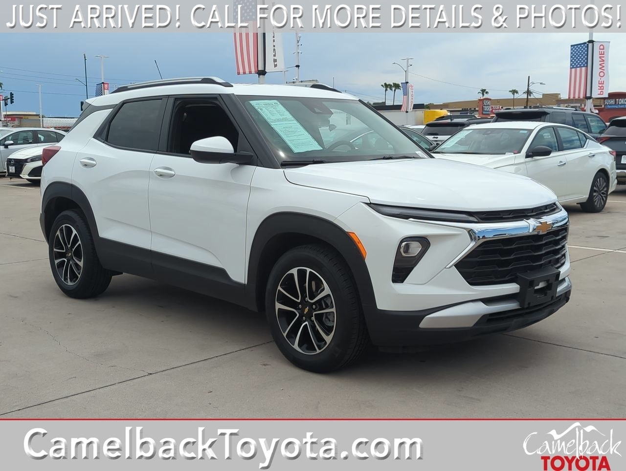 Summit White 2025 Chevrolet Trailblazer SUV / Crossover Front-Wheel Drive Continuously Variable Transmission