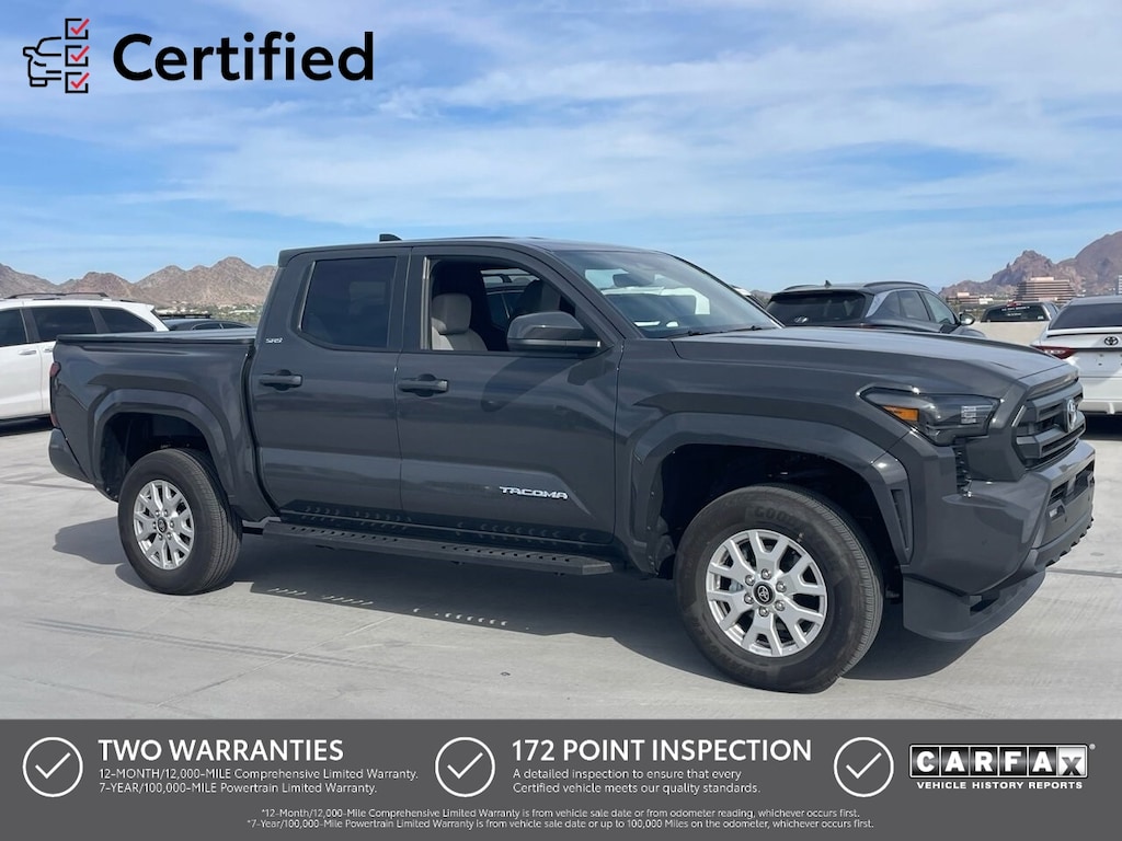 Certified 2025 Toyota Tacoma SR5 Truck Double Cab