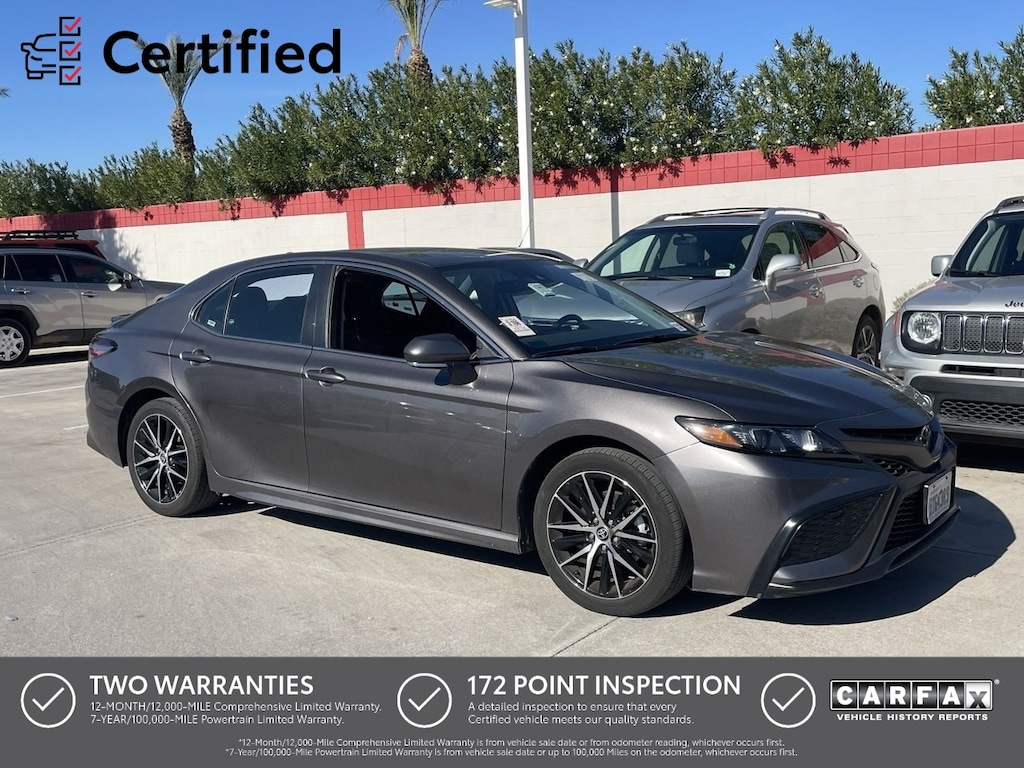 Certified 2024 Toyota Camry SE Sedan