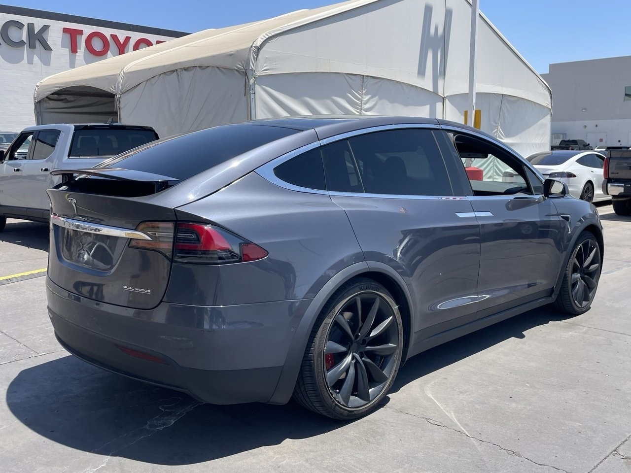 Used 2021 Tesla Model X Performance with VIN 5YJXCBE46MF322162 for sale in Phoenix, AZ