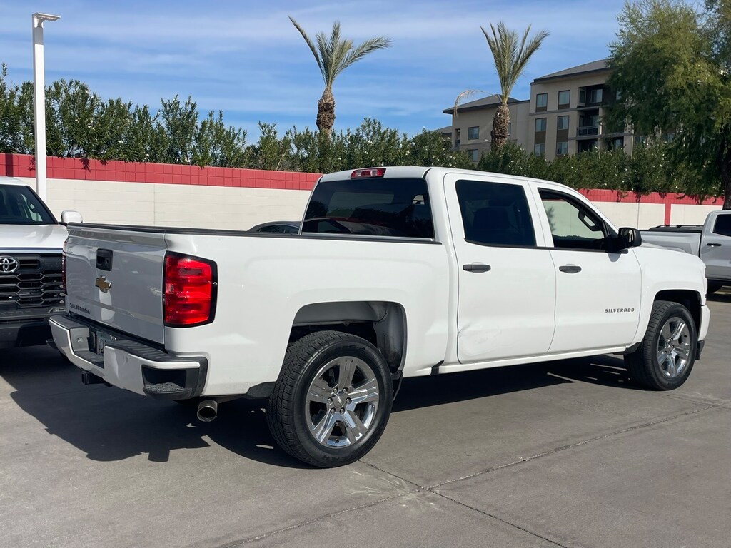 Used 2018 Chevrolet Silverado 1500 Custom Truck Crew Cab