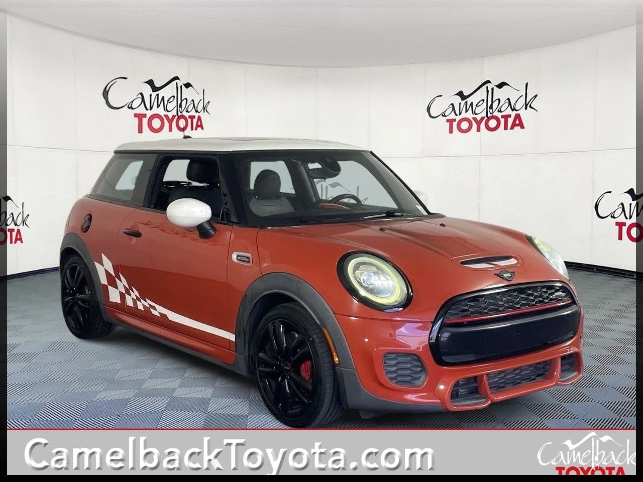 Solaris Orange 2020 MINI Cooper John Cooper Works 2-Door Hatchback FWD Hatchback Front-Wheel Drive 8-Speed Automatic