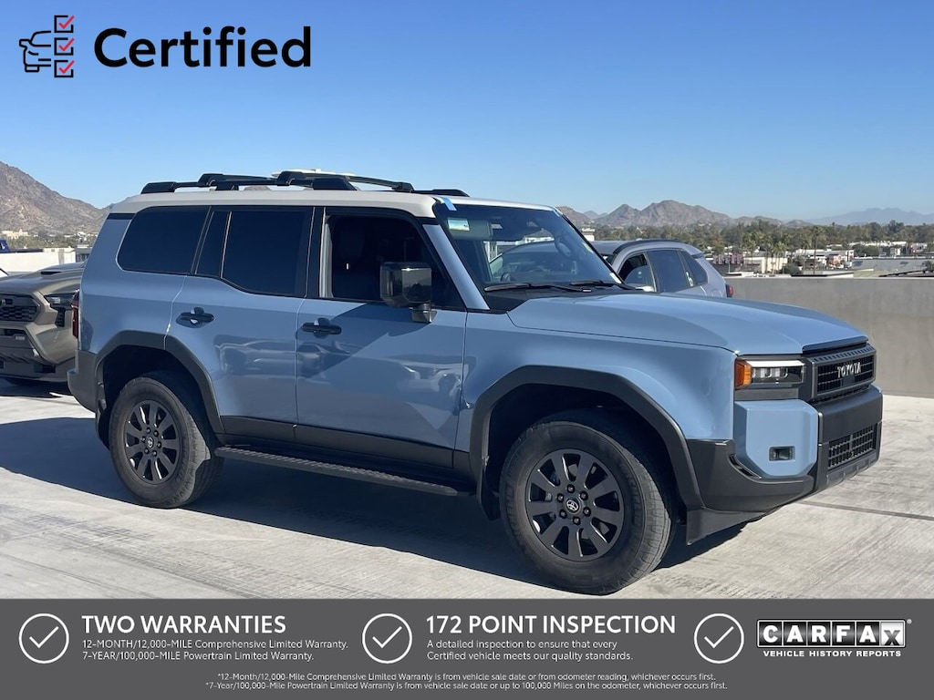 Certified 2024 Toyota Land Cruiser Base SUV