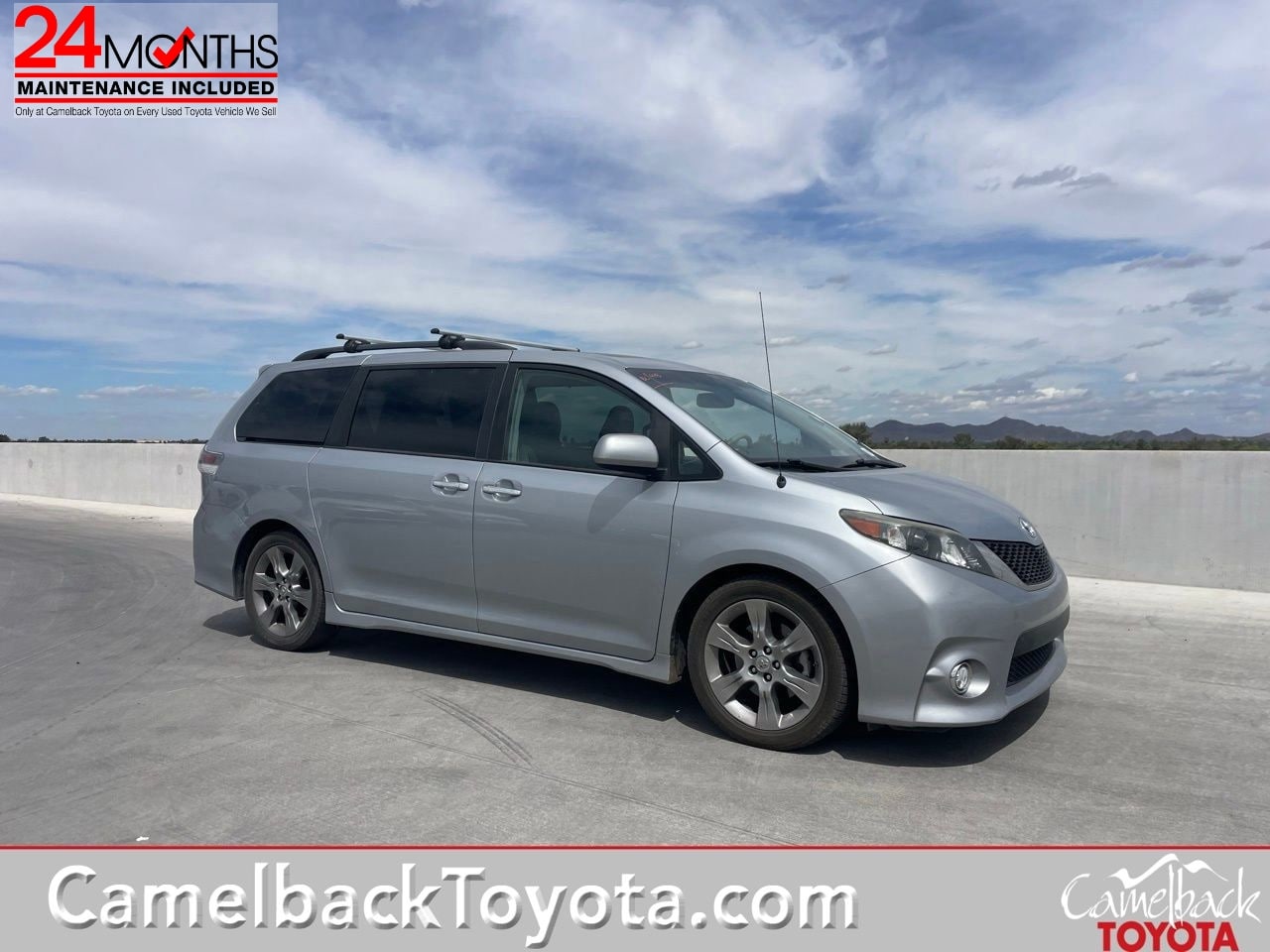 Silver Sky 2014 Toyota Sienna SE 8-Passenger Minivan Front-Wheel Drive 6-Speed Automatic Overdrive