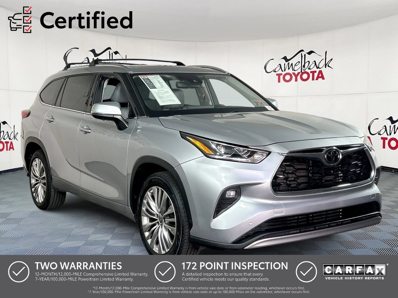 Celestial Silver 2023 Toyota Highlander SUV / Crossover Front-Wheel Drive 8-Speed Automatic