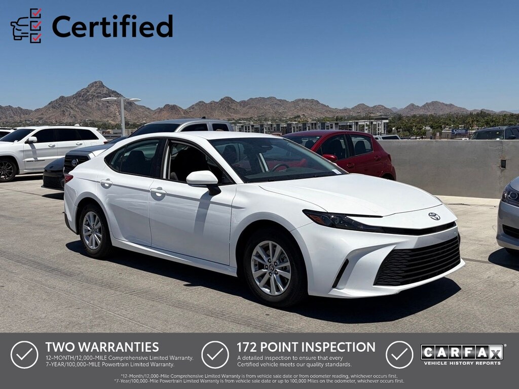 Certified 2026 Toyota Camry LE Sedan