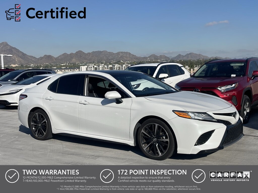 Certified 2020 Toyota Camry XSE Sedan