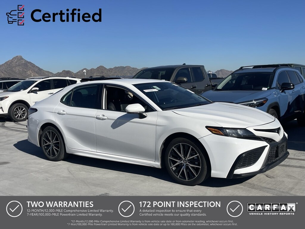Certified 2024 Toyota Camry SE Sedan