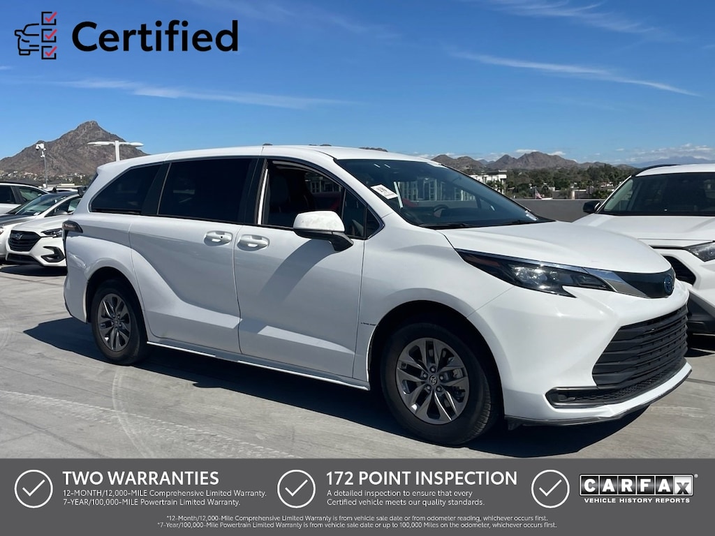 Certified 2025 Toyota Sienna LE Van Passenger Van