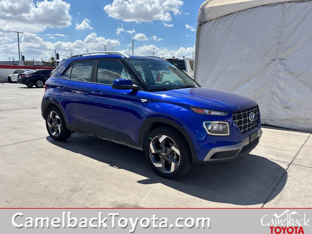 Intense Blue 2025 Hyundai Venue SUV / Crossover Front-Wheel Drive Continuously Variable Transmission