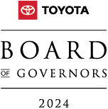 Toyota Board of Govenor's Award