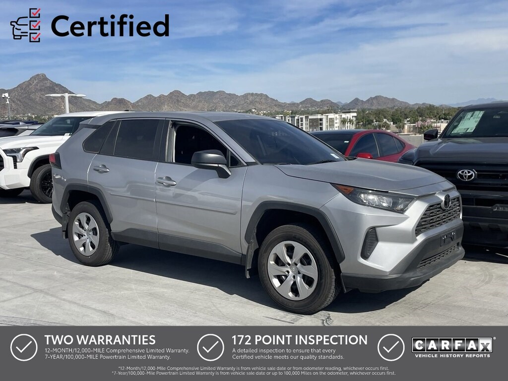 Certified 2022 Toyota RAV4 LE SUV