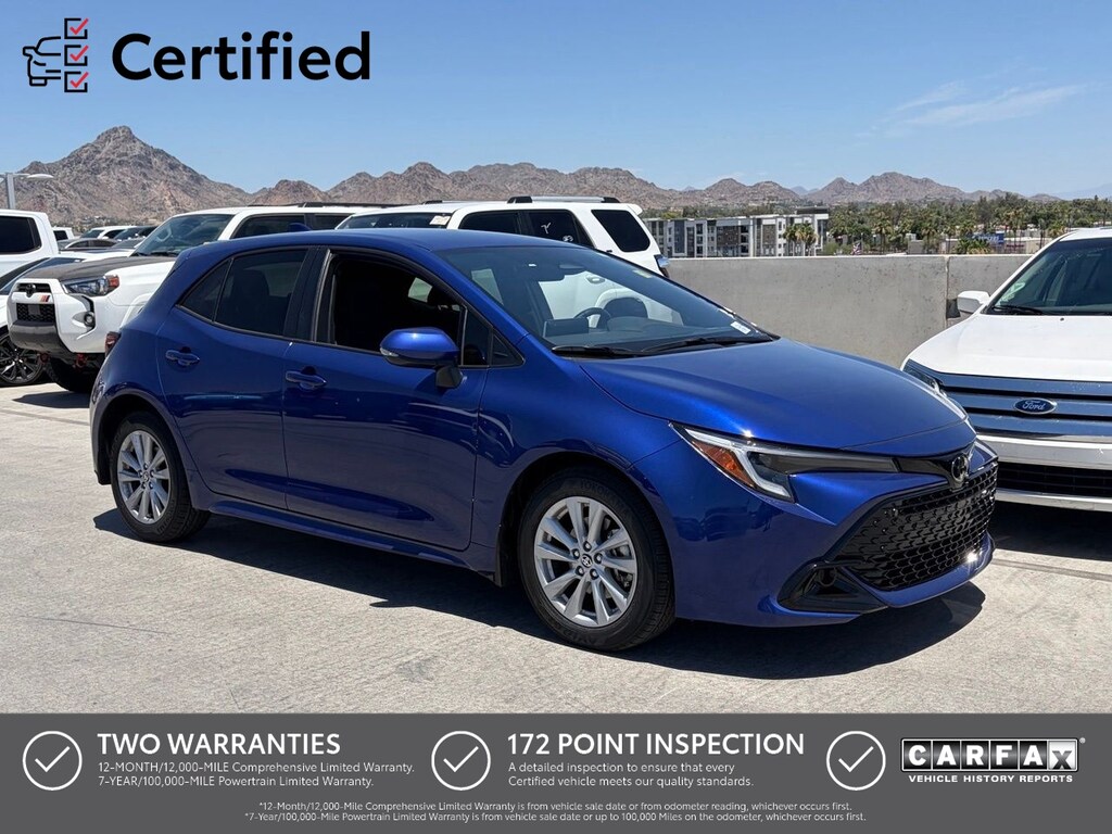 Certified 2025 Toyota Corolla Hatchback SE Hatchback