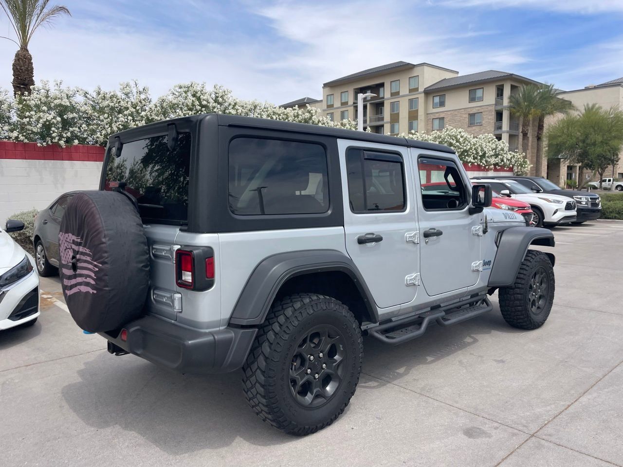 Used 2023 Jeep Wrangler 4xe Willys 4XE with VIN 1C4JJXN67PW642701 for sale in Phoenix, AZ