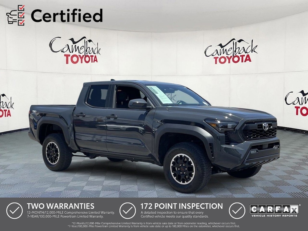 Certified 2025 Toyota Tacoma TRD Off-Road Truck Double Cab