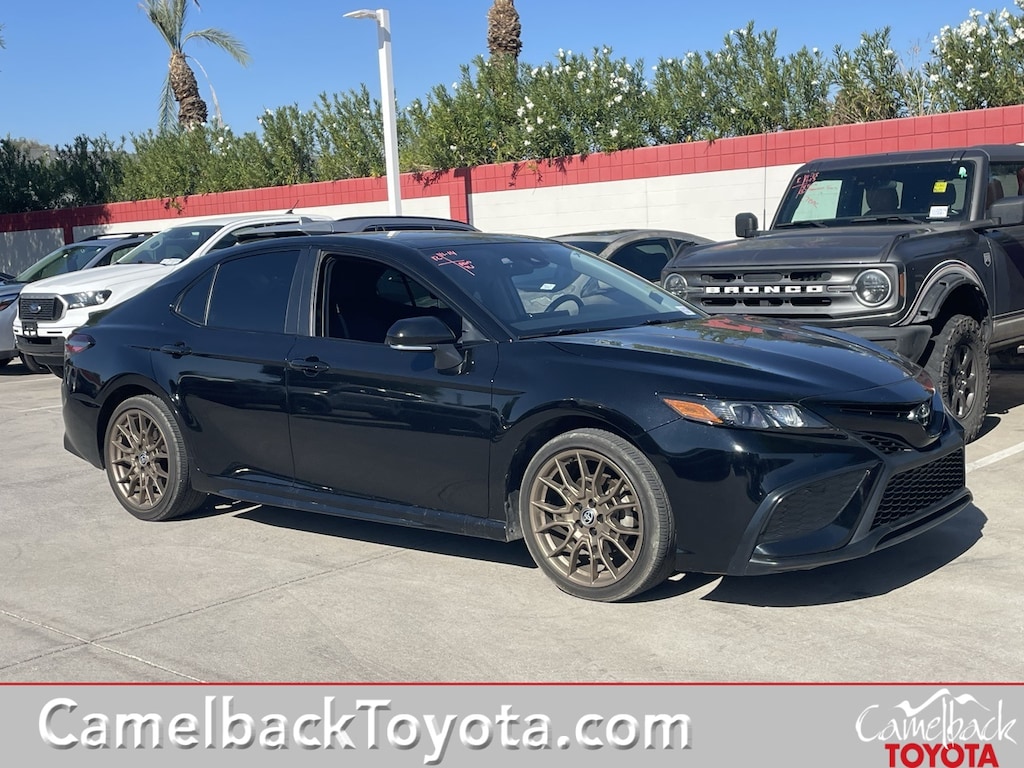 Certified 2024 Toyota Camry SE Nightshade Sedan