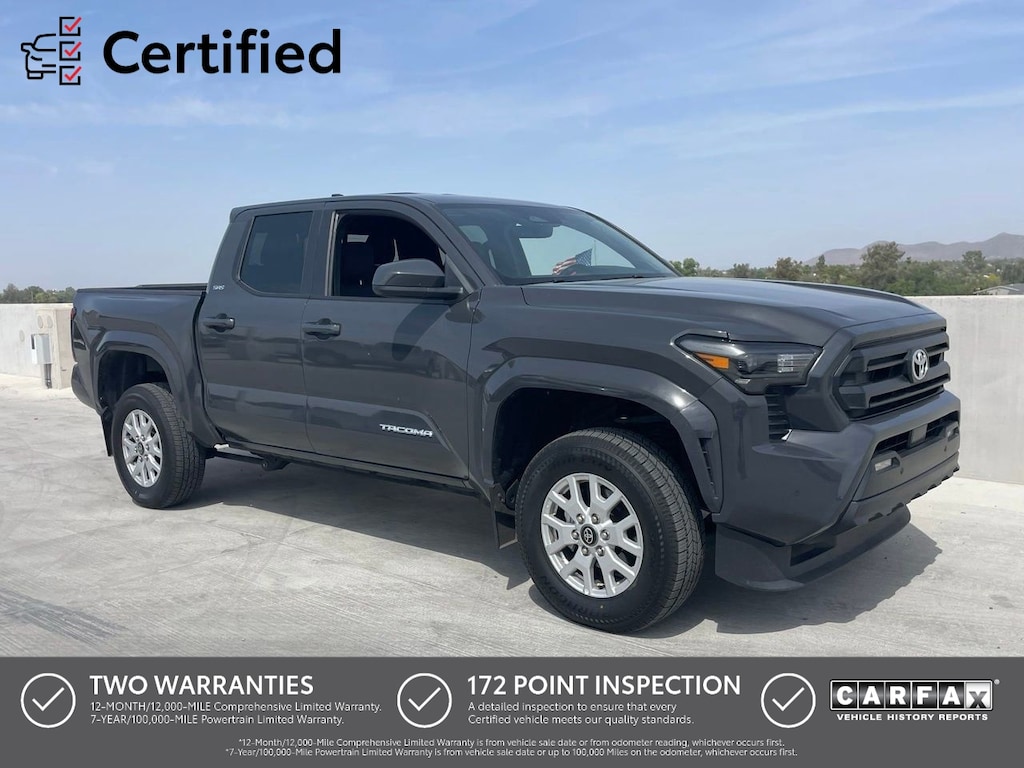 Certified 2024 Toyota Tacoma SR5 Truck Double Cab