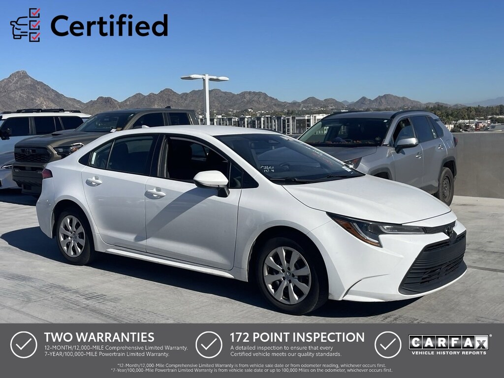 Certified 2024 Toyota Corolla LE Sedan