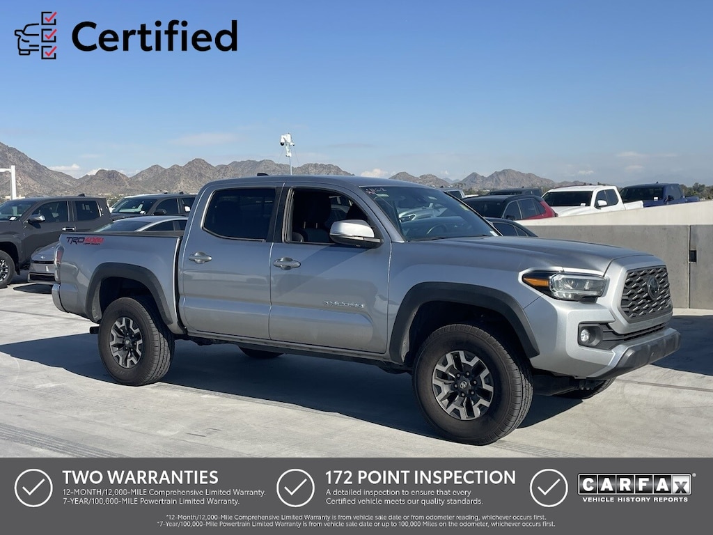 Certified 2023 Toyota Tacoma TRD Off-Road Truck Double Cab