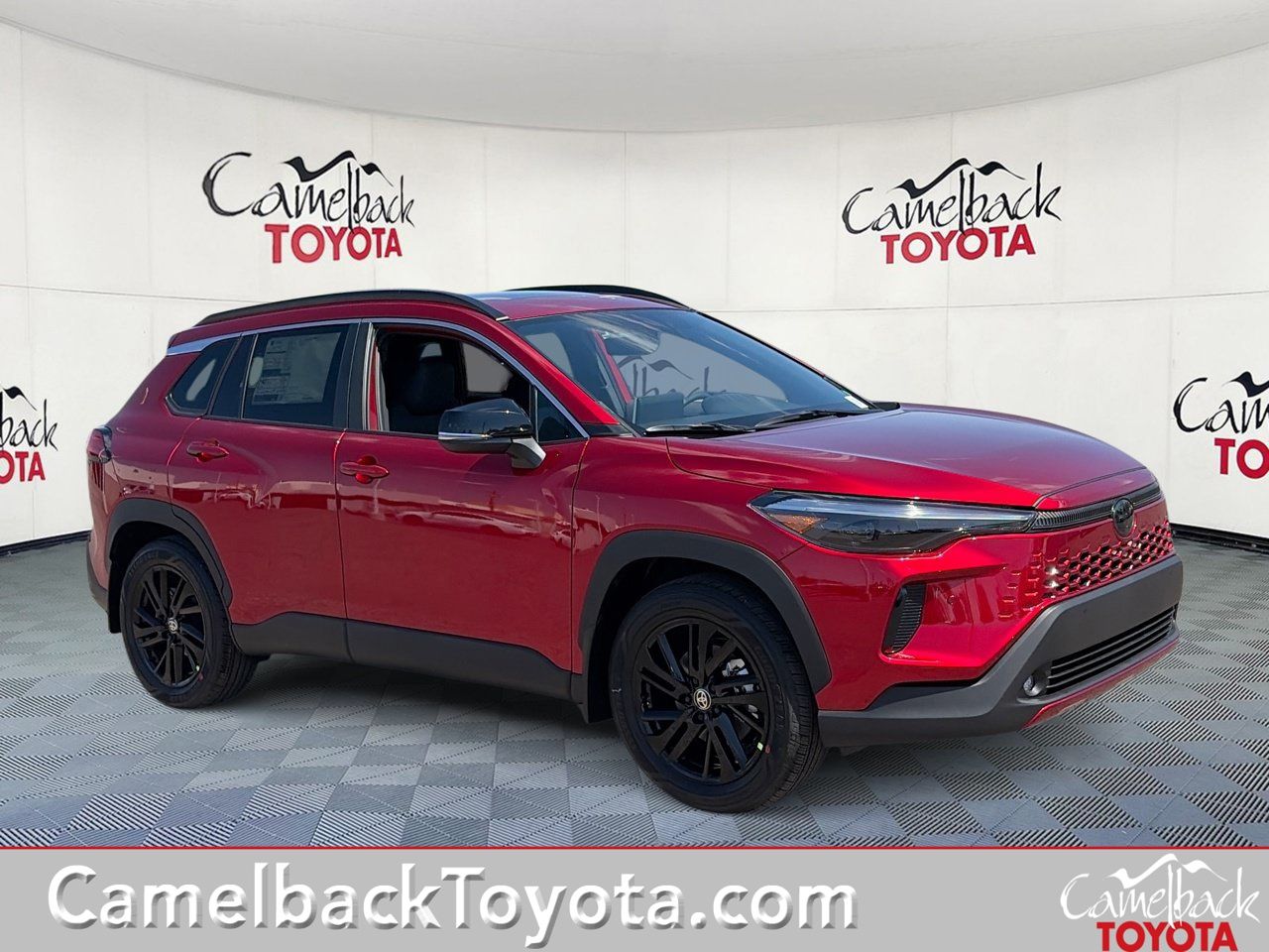 Soul Red Crystal 2026 Toyota Corolla Cross Hybrid SUV / Crossover All-Wheel Drive