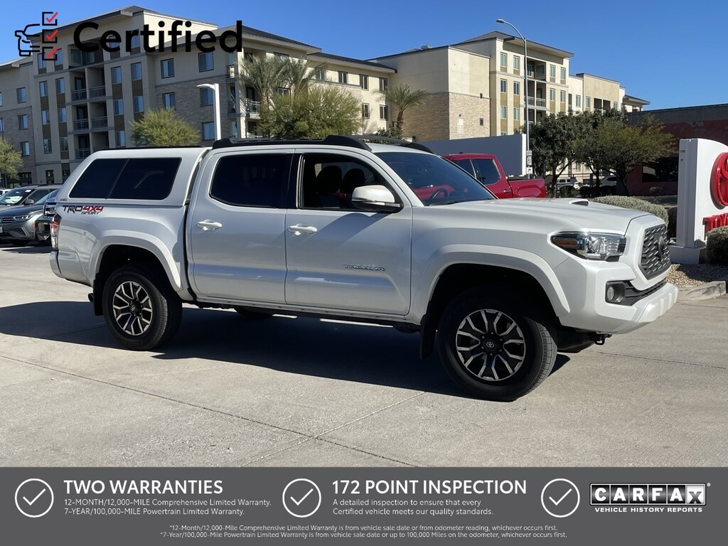 Certified 2022 Toyota Tacoma TRD Sport Truck Double Cab
