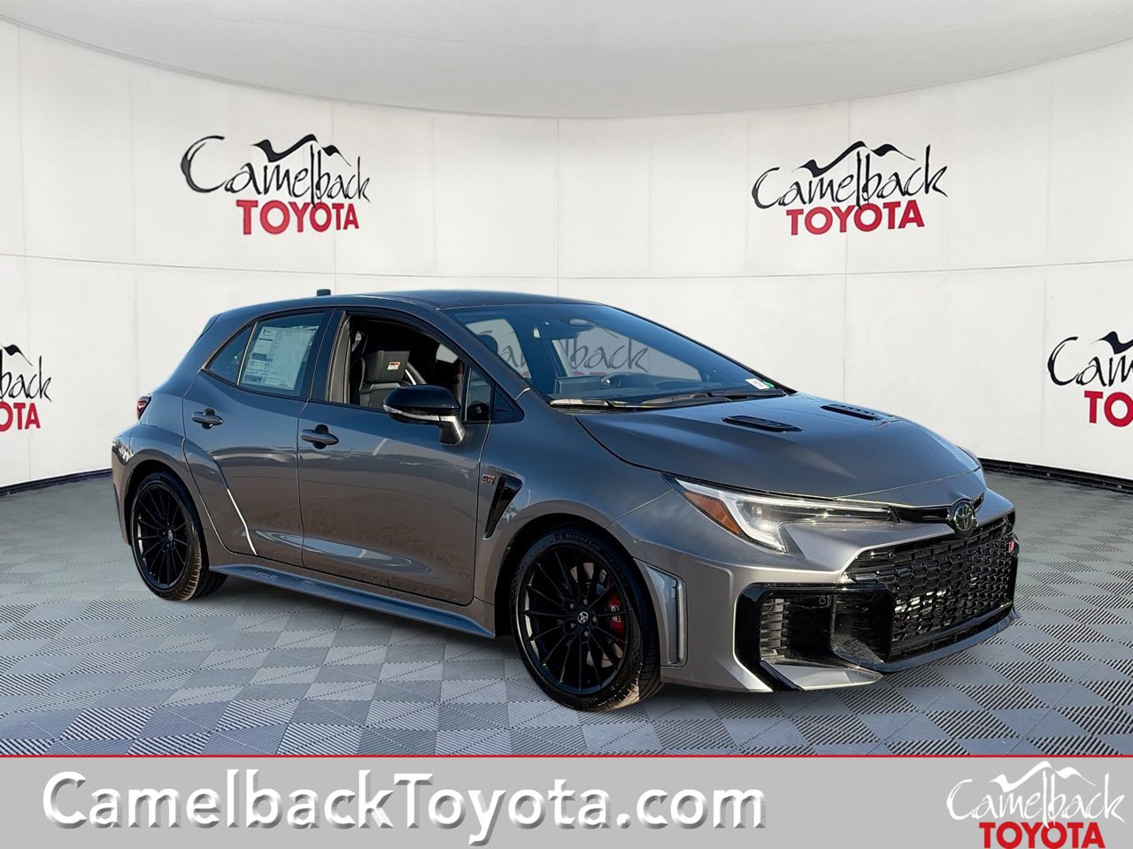 Heavy Metallic 2026 Toyota GR Corolla Hatchback All-Wheel Drive 8-Speed Automatic Overdrive