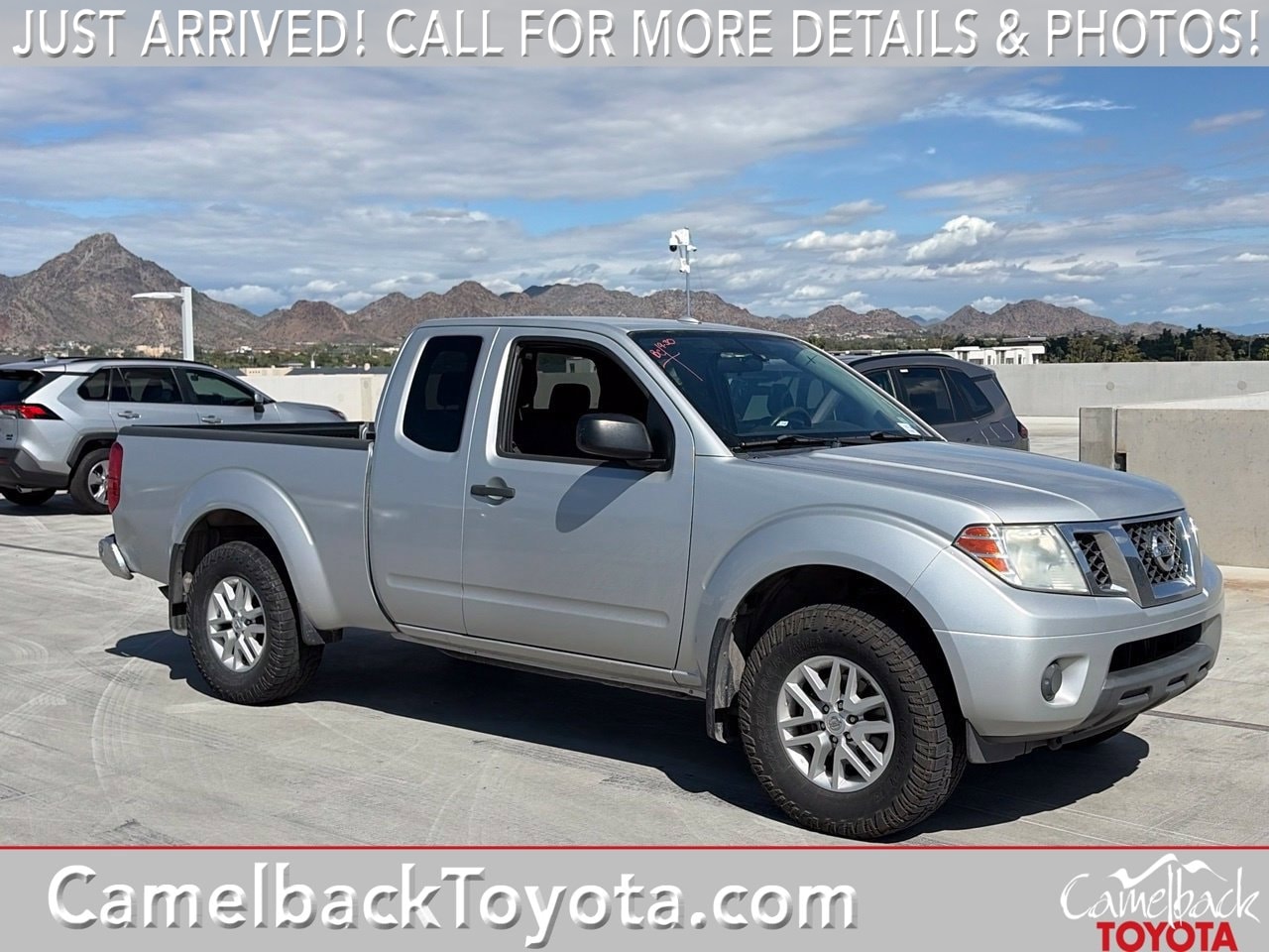 Brilliant Silver 2018 Nissan Frontier Pickup Truck Four-Wheel Drive 5-Speed Automatic Overdrive