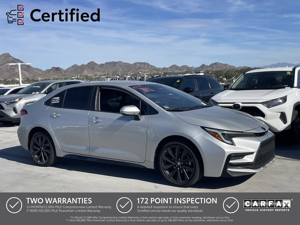 Certified 2025 Toyota Corolla SE Sedan