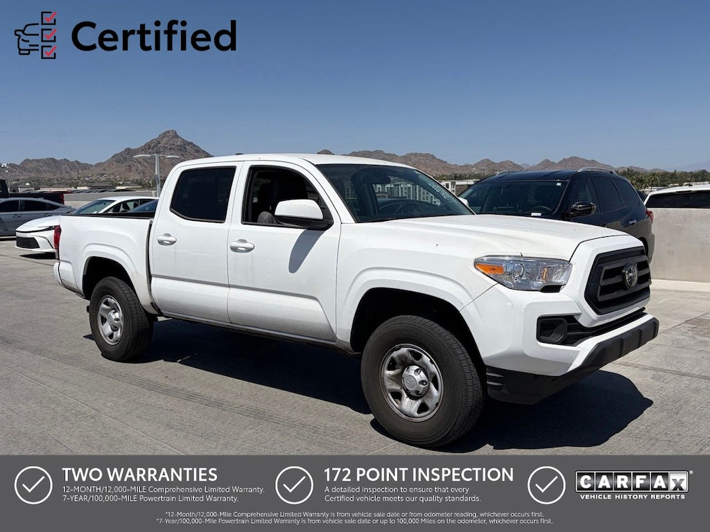 Certified 2023 Toyota Tacoma SR Truck Double Cab