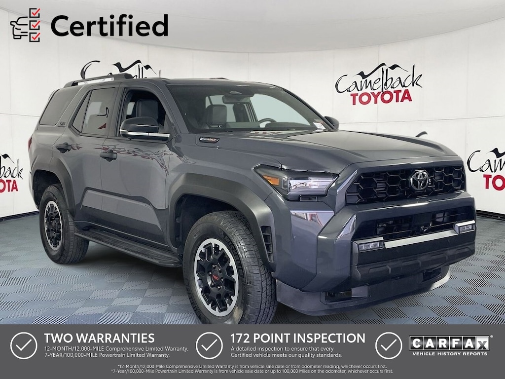 Certified 2025 Toyota 4Runner i-Force MAX Hybrid TRD Off Road Premium SUV