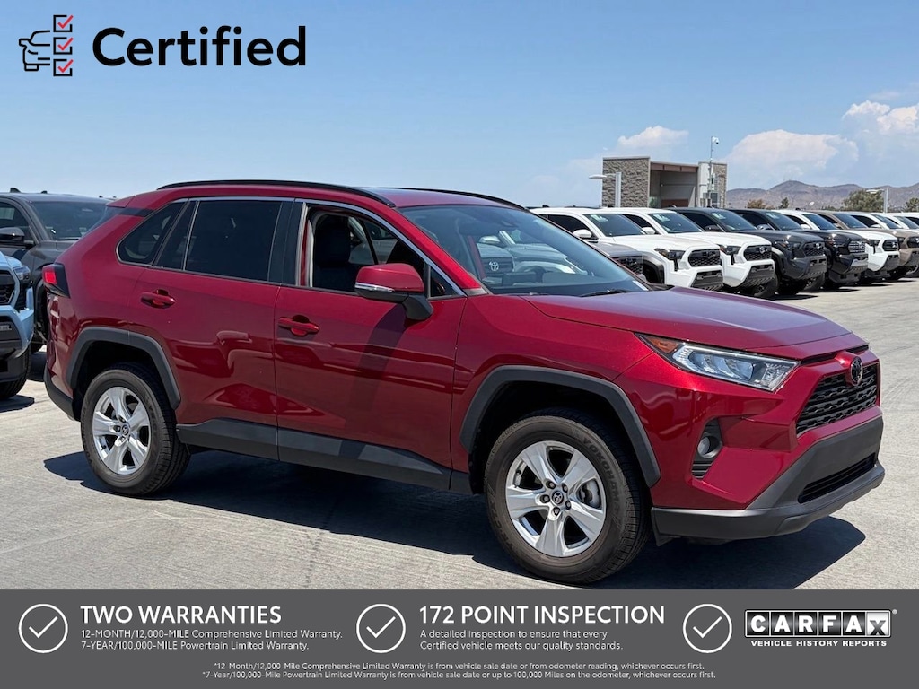 Certified 2021 Toyota RAV4 XLE SUV