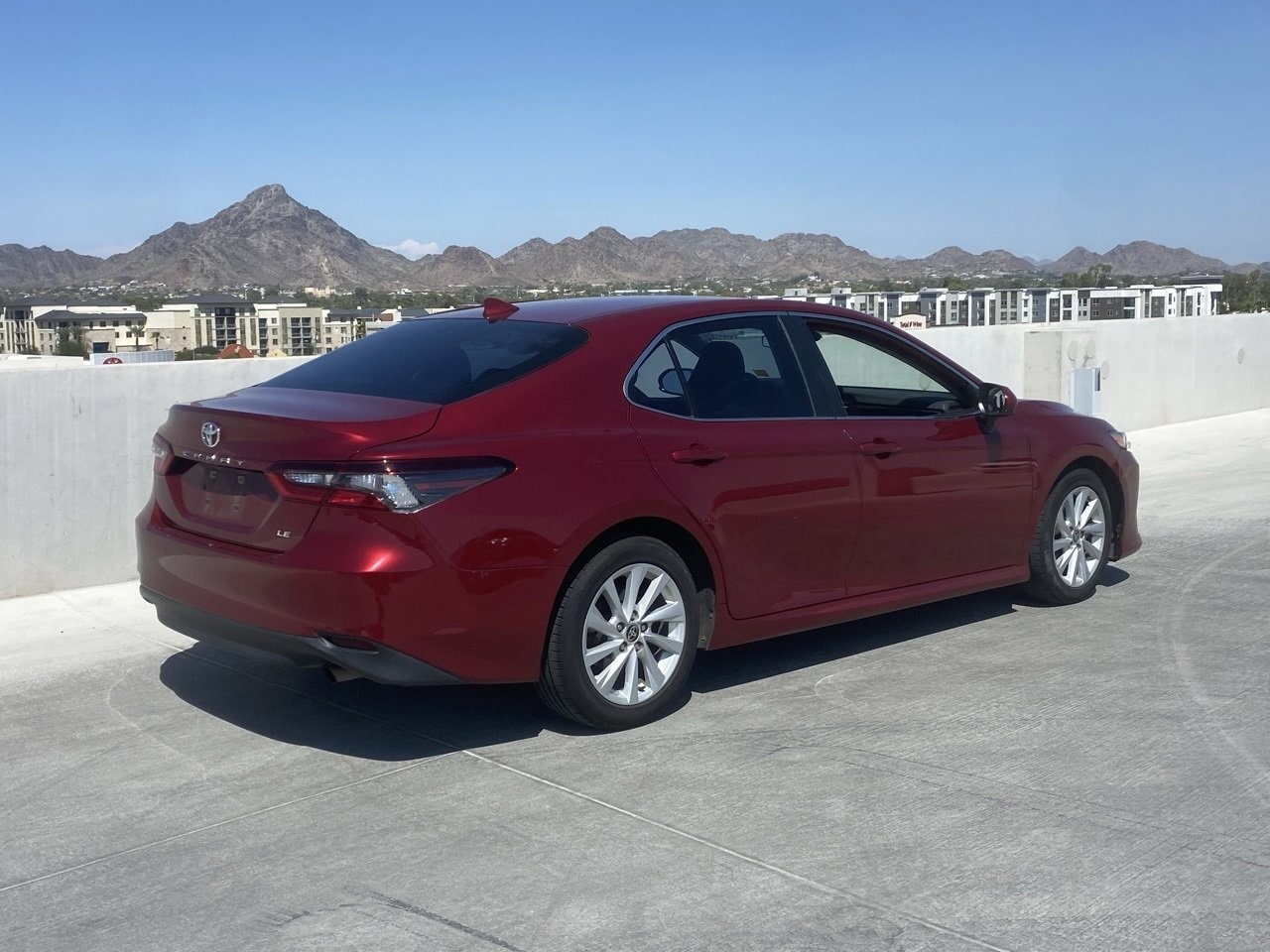 Certified 2022 Toyota Camry LE with VIN 4T1C11AK3NU620563 for sale in Phoenix, AZ