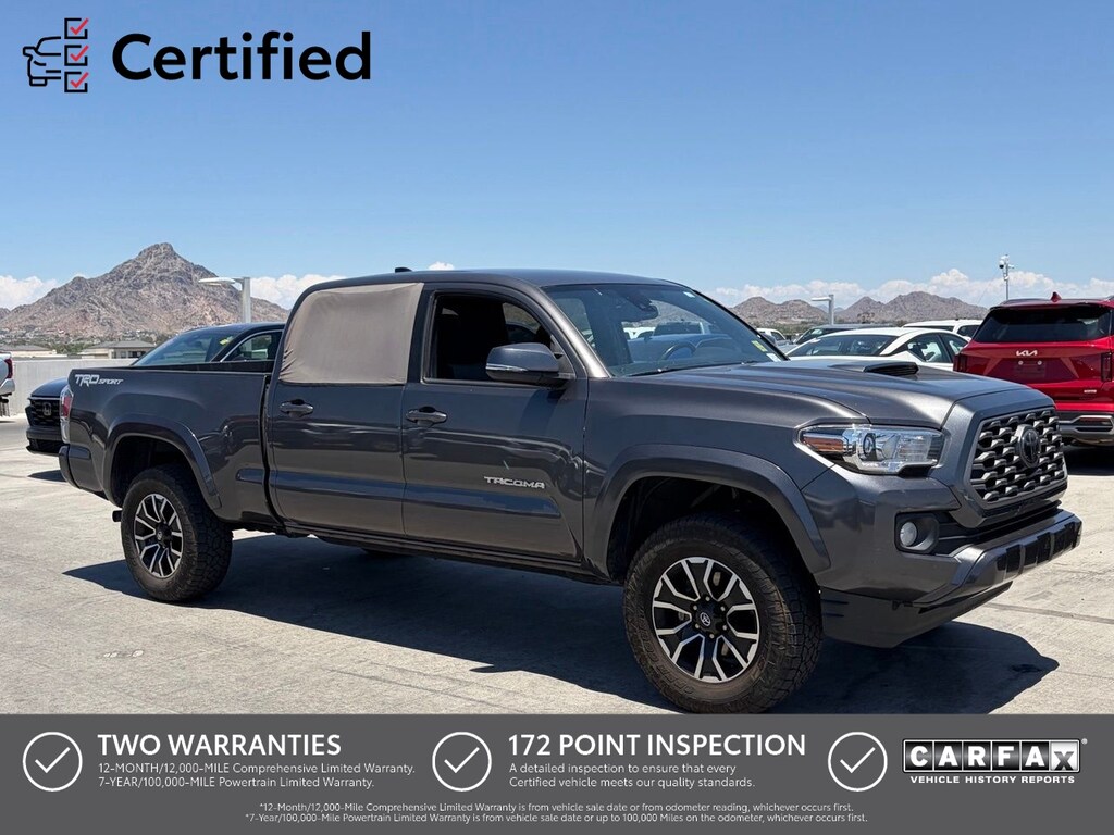 Certified 2022 Toyota Tacoma TRD Sport Truck Double Cab
