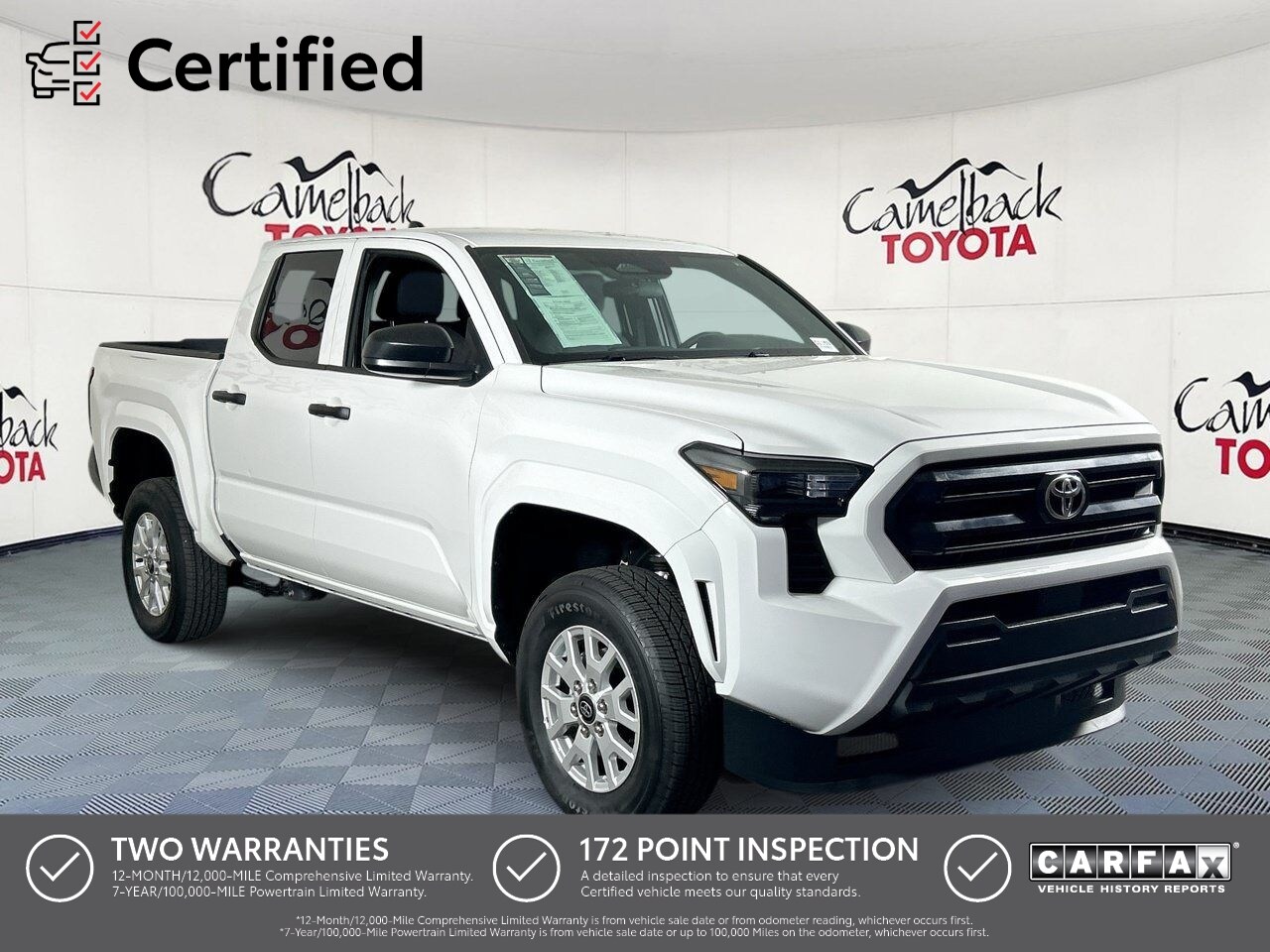 Ice Cap 2026 Toyota Tacoma Pickup Truck Four-Wheel Drive 8-Speed Automatic