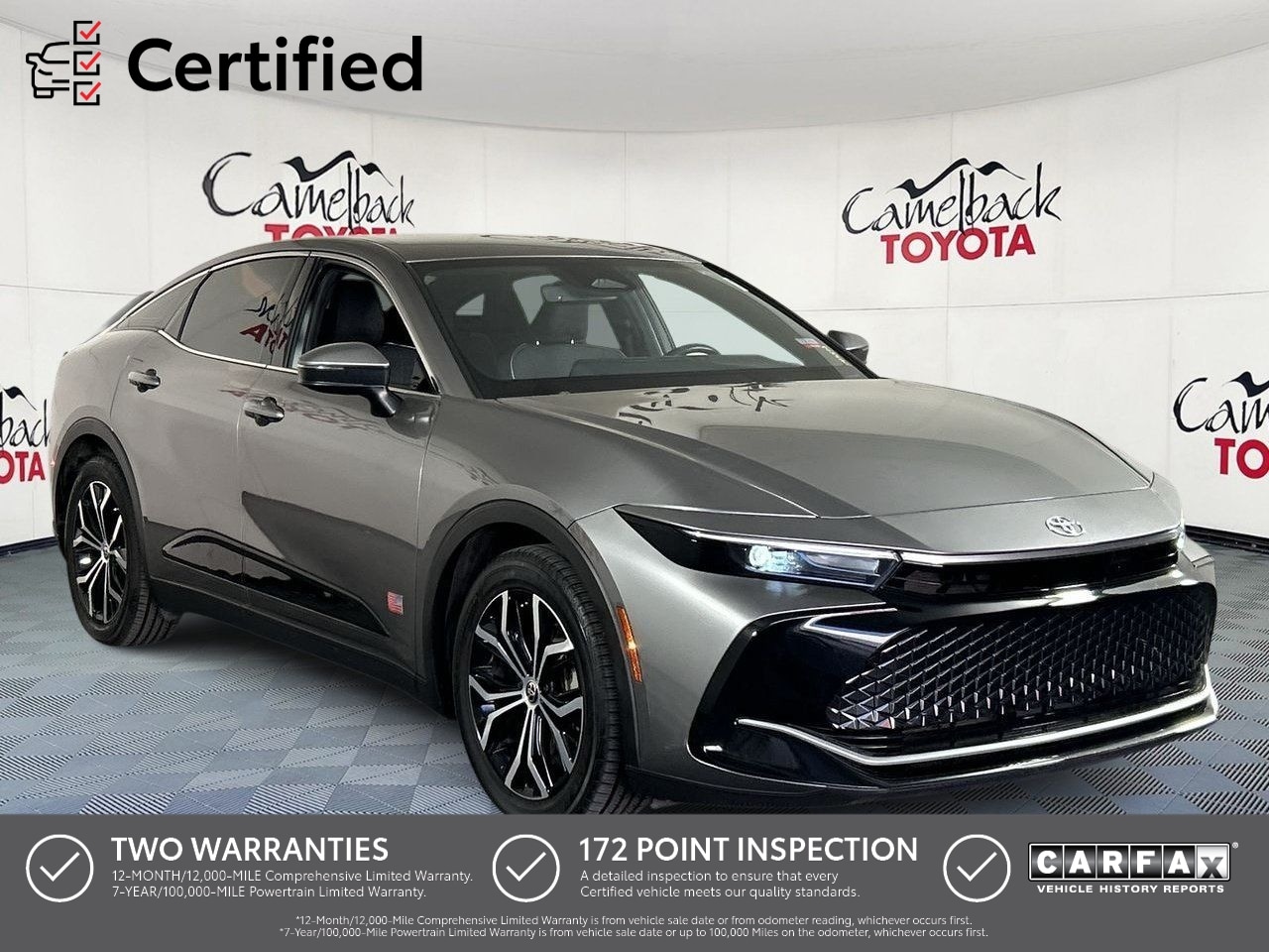 Heavy Metal 2023 Toyota Crown Sedan All-Wheel Drive Continuously Variable Transmission