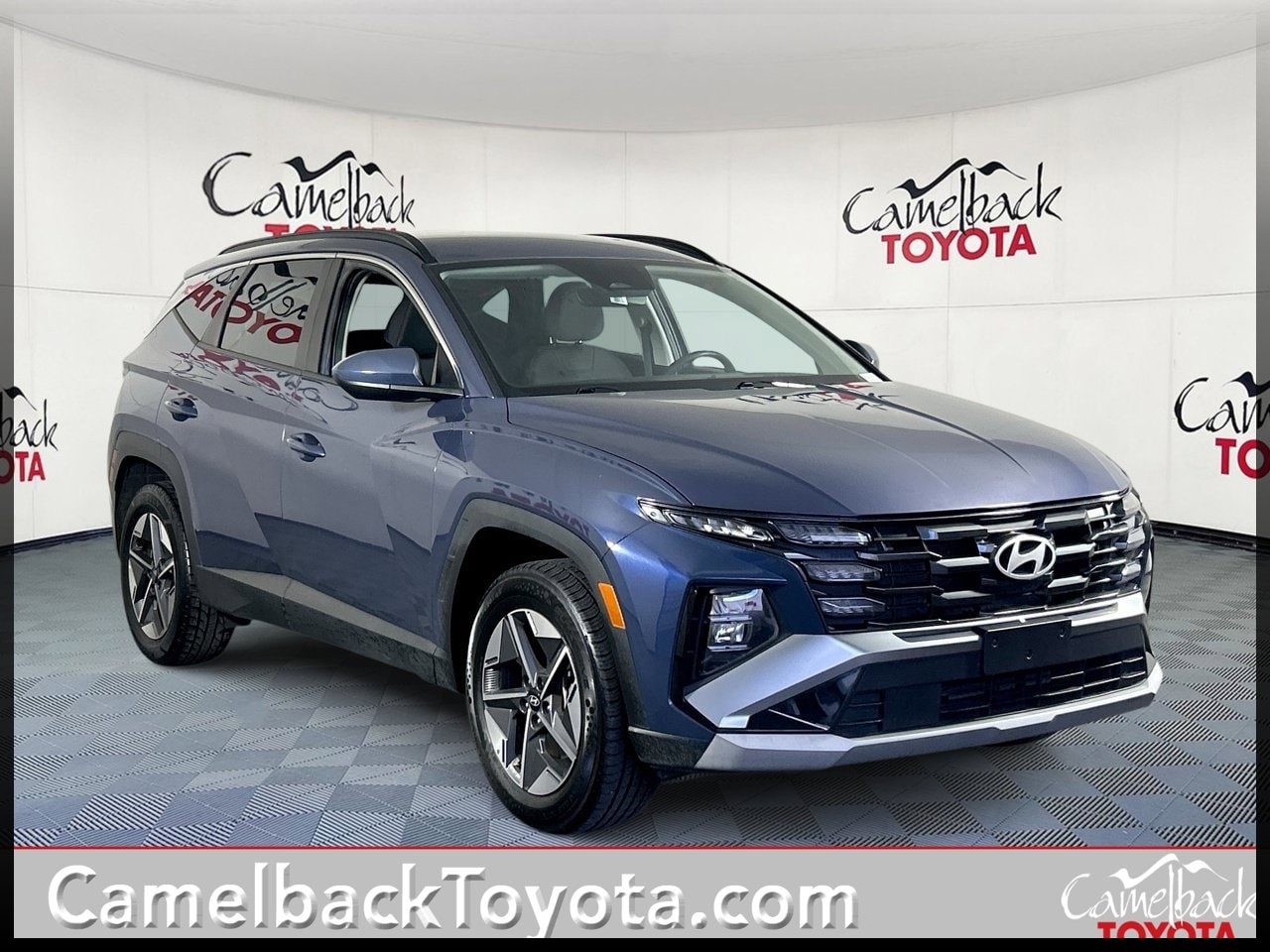 Atlantis Blue 2025 Hyundai Tucson SUV / Crossover All-Wheel Drive 8-Speed Automatic