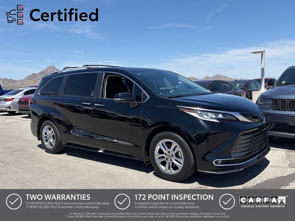 Certified 2024 Toyota Sienna Limited Van Passenger Van
