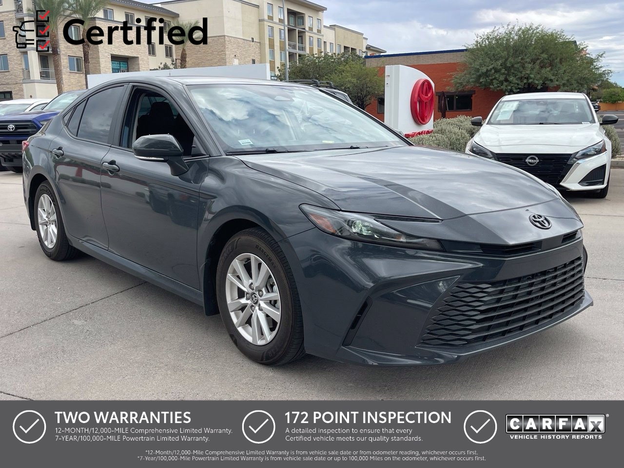 Certified 2025 Toyota Camry LE Sedan