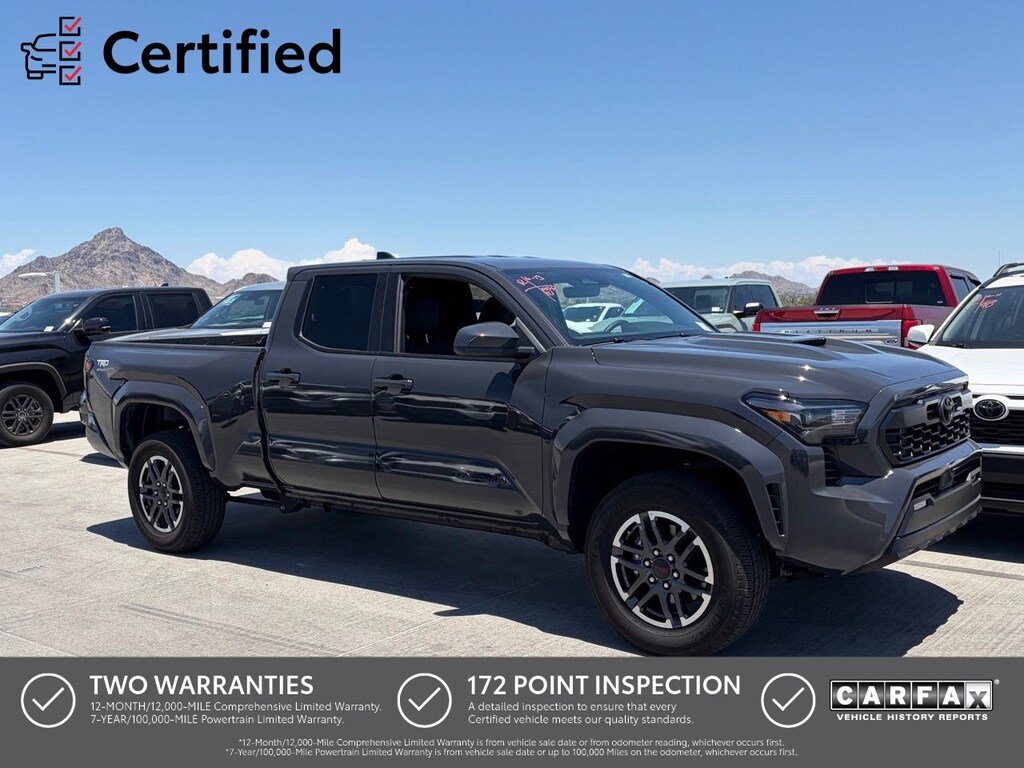 Certified 2025 Toyota Tacoma TRD Sport Truck Double Cab