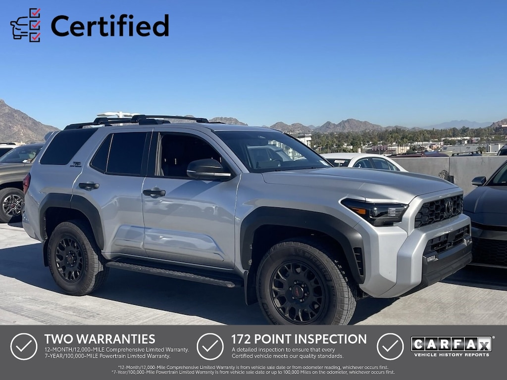 Certified 2025 Toyota 4Runner TRD Off-Road Premium SUV