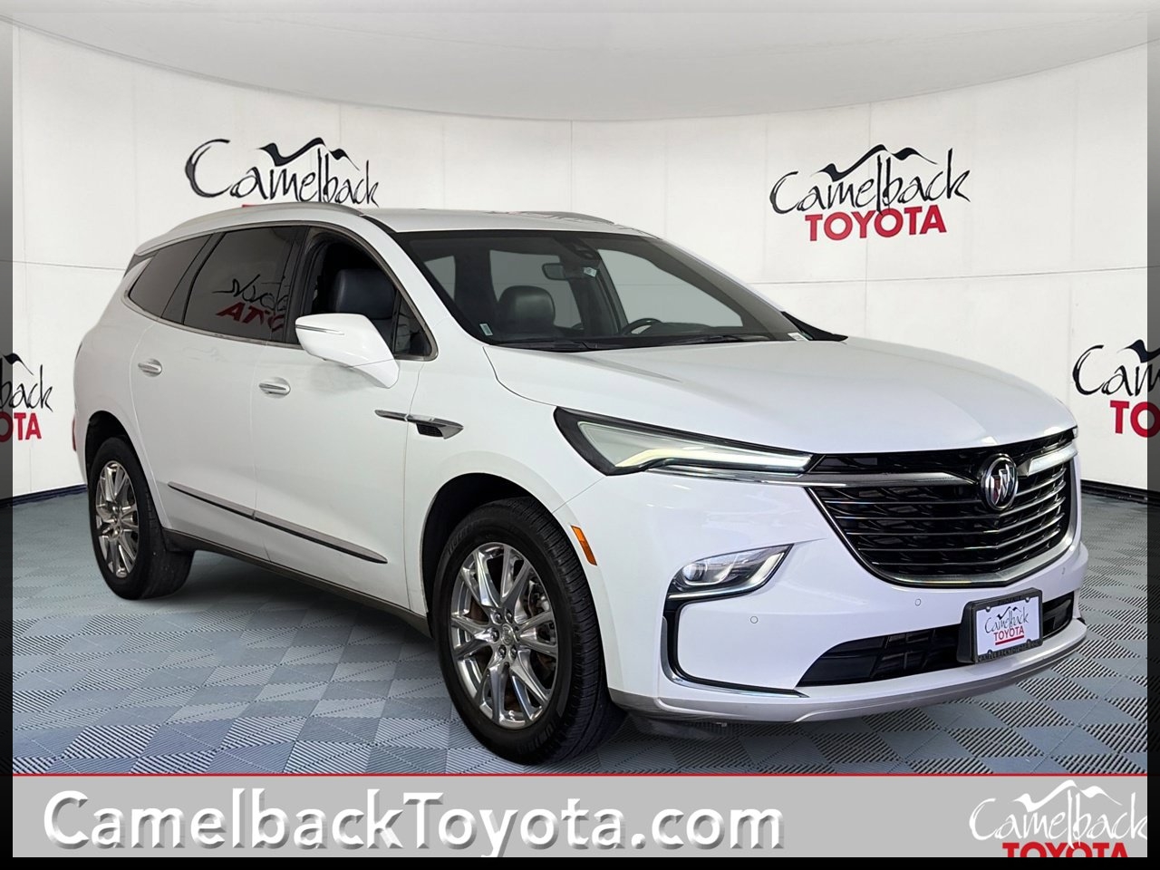 Summit White 2022 Buick Enclave SUV / Crossover Front-Wheel Drive 9-Speed Automatic