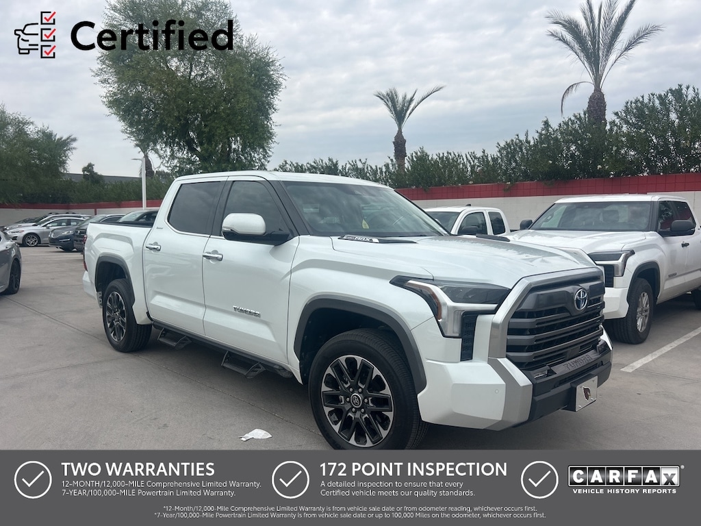 Certified 2022 Toyota Tundra Hybrid Limited Truck CrewMax