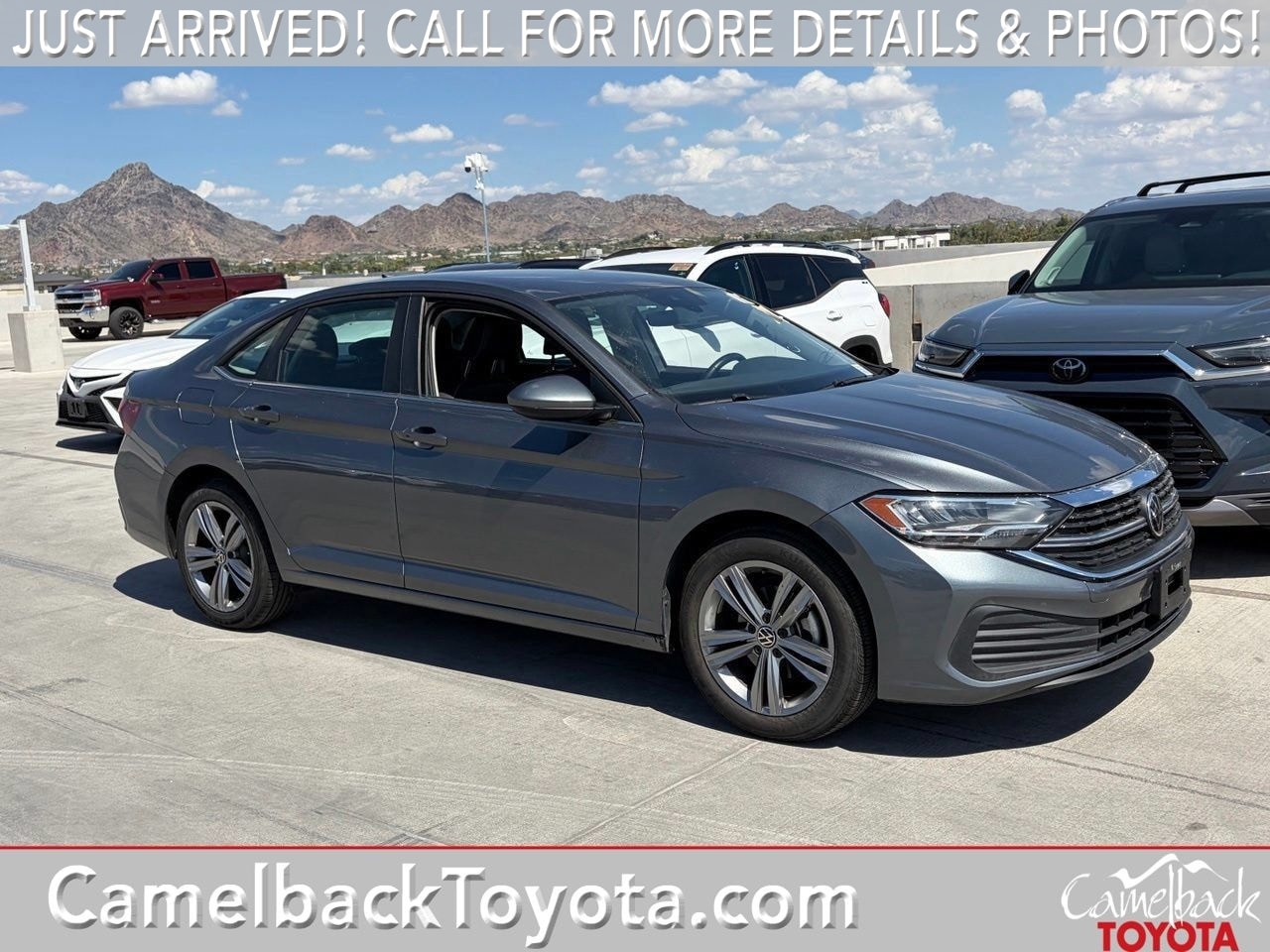 Pyrite Silver Metallic 2024 Volkswagen Jetta Sedan Front-Wheel Drive 8-Speed Automatic